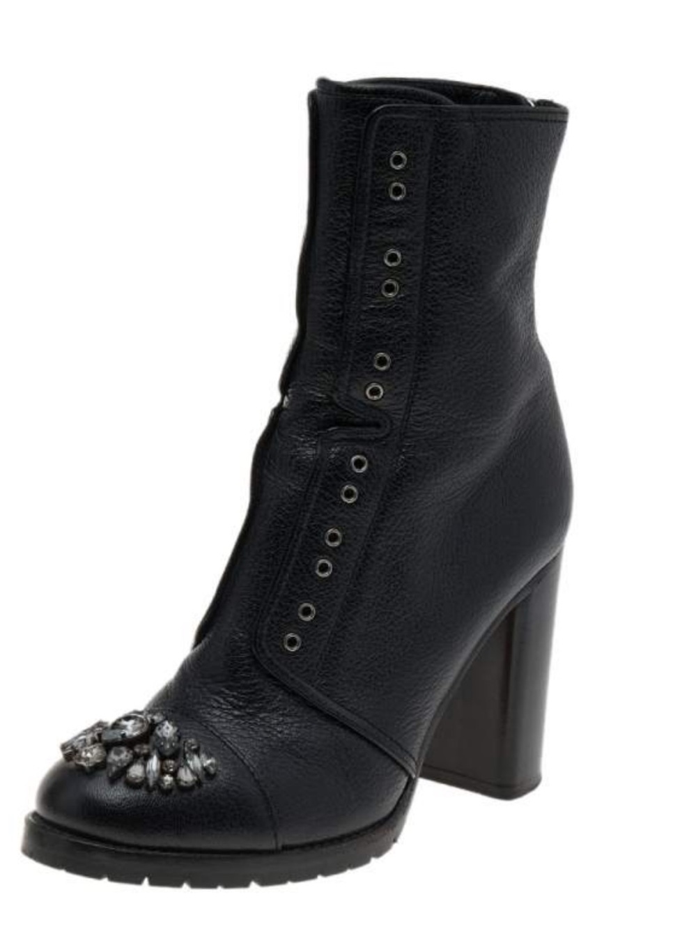 Jimmy Choo Datchet Crystal Leather Boot